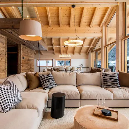 アパート Berghof Penthouse サース フェー