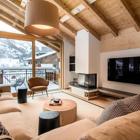 Lejlighed Berghof Penthouse Saas Fee